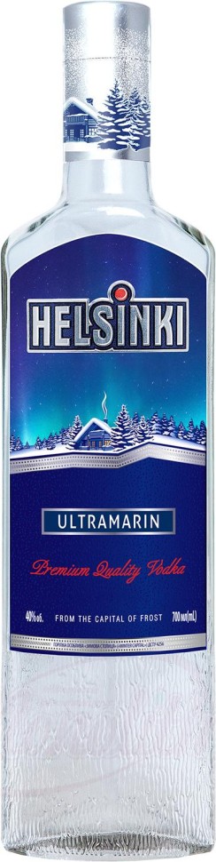 Vodca Helsinki Ultramarine 40% 0,7l