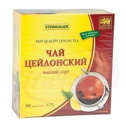 Чай цейлонский, Steinhauer, 100 пакетиков 