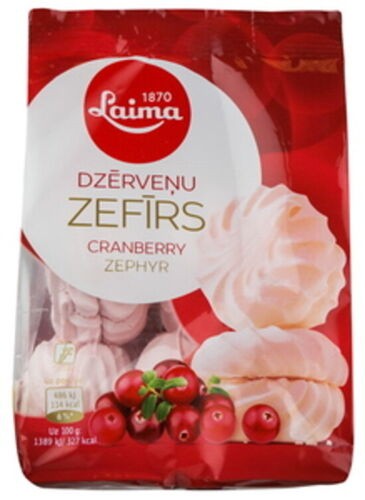 Зефир  клюквенный 220г
