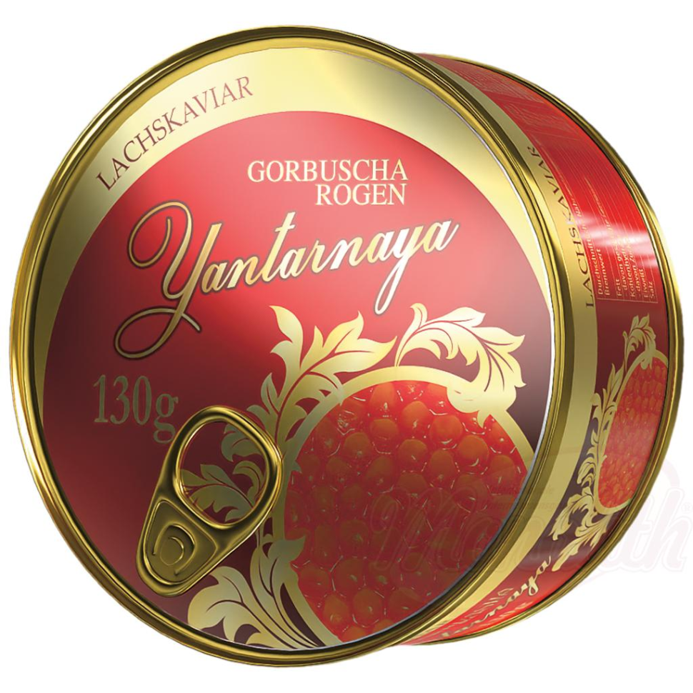 Caviar de salmão âmbar 130g