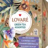 Чай зеленый LOVARE Зеленый ассорти 4 вкуса 48 г