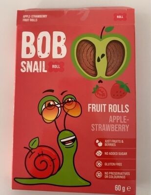 Rollitos de fruta - Bob Caracol ROLL - 60 g
