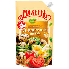 Maionese russa "Com ovo de codorna", 400 g