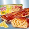 Rolo de massa de manteiga, com recheio, sabor limão 400g