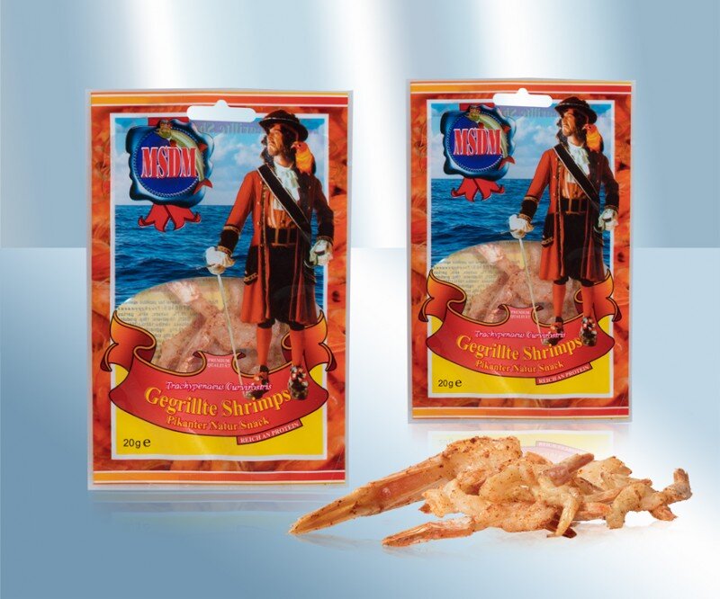 Gambas picantes, 20 g