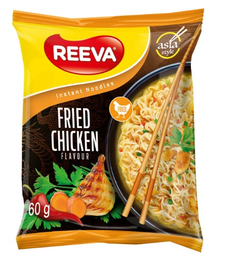 Fideos instantáneos 60g con sabor a POLLO FRITO