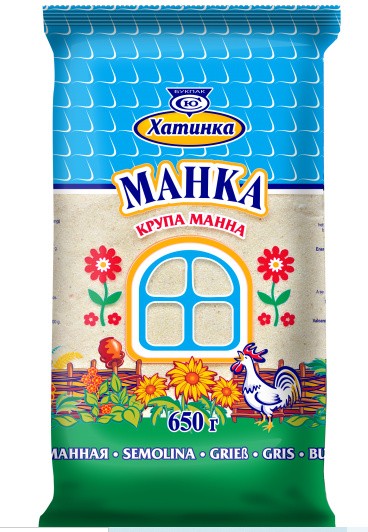 Крупа манная Хатинка 650г