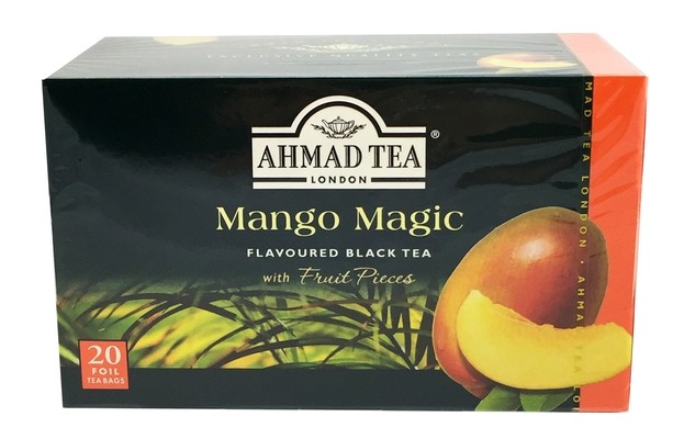 Chá preto em saquetas "Ahmad", 50 g, 20 saquetas