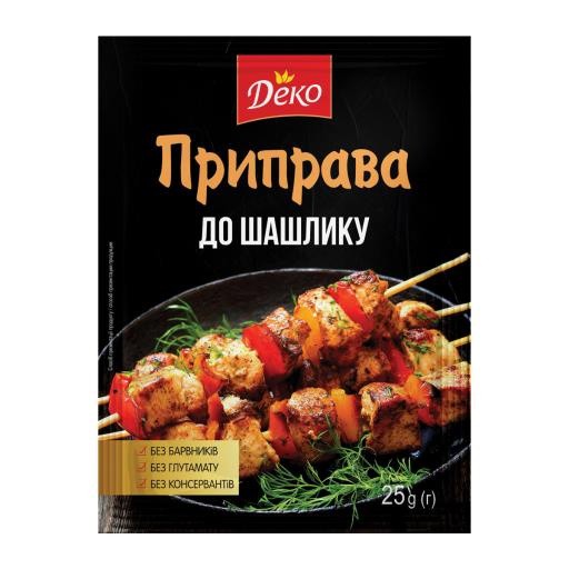 Приправа деко для шашлику 30г