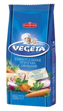 Condimento Vegeta (Vegeta) universal, 250 gr.