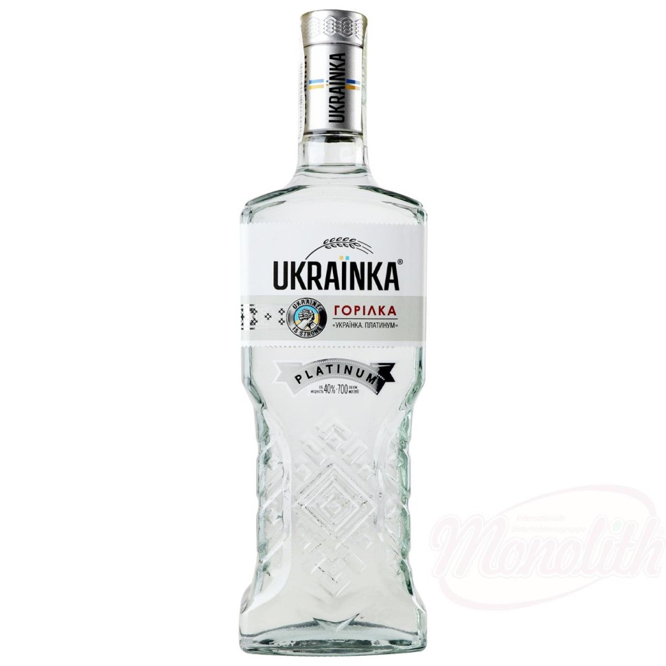 Водка Украинка Платинум 40% 0,7л
