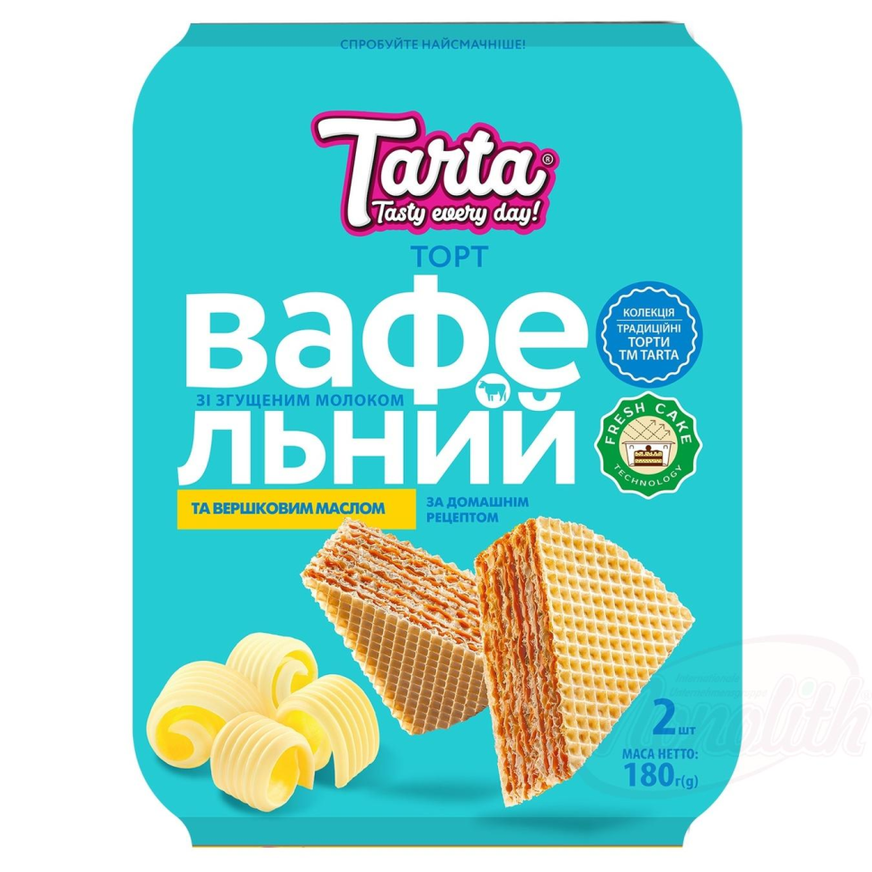 Торт вафельный 180г TARTA