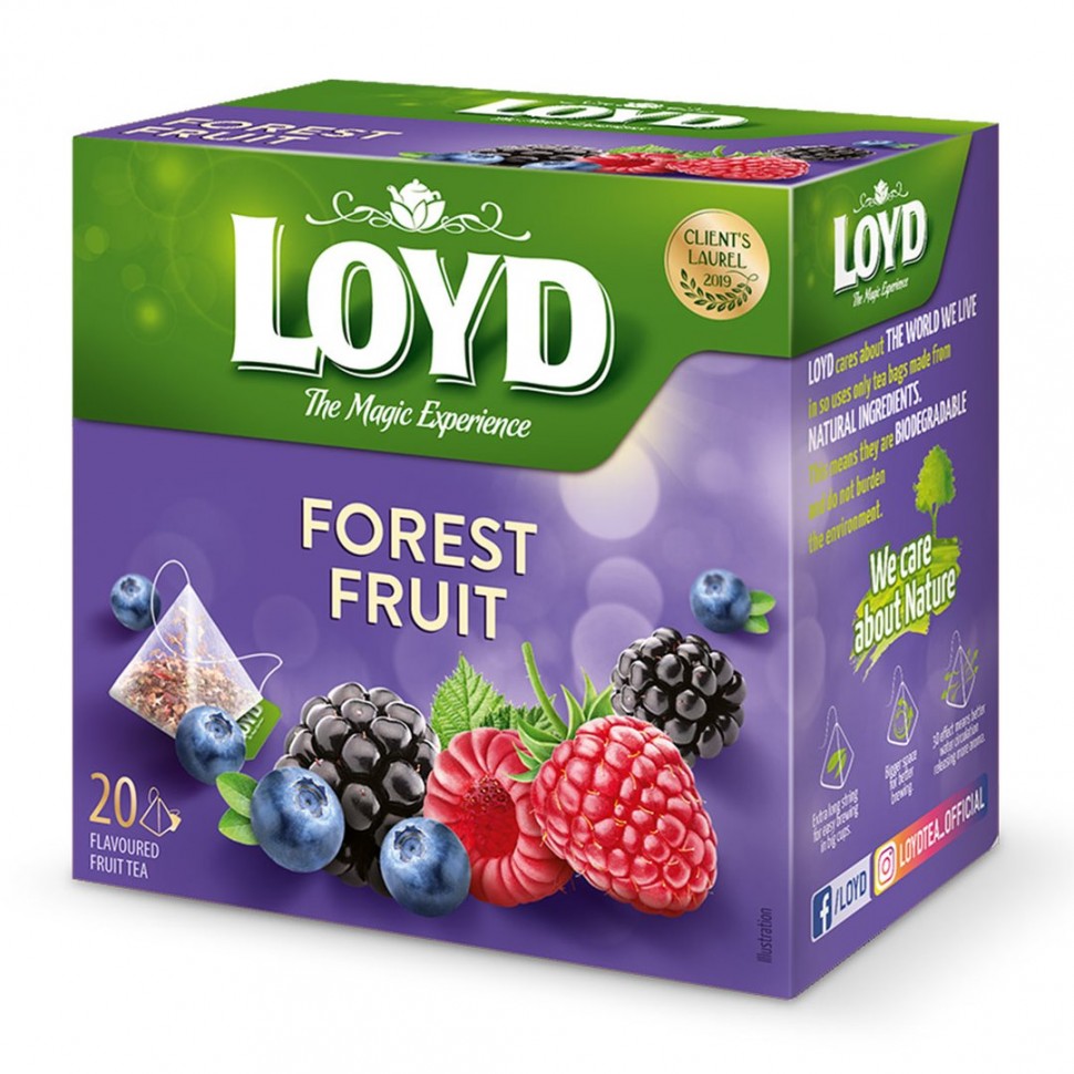 Chá de frutas Frutos da floresta 20x2g
