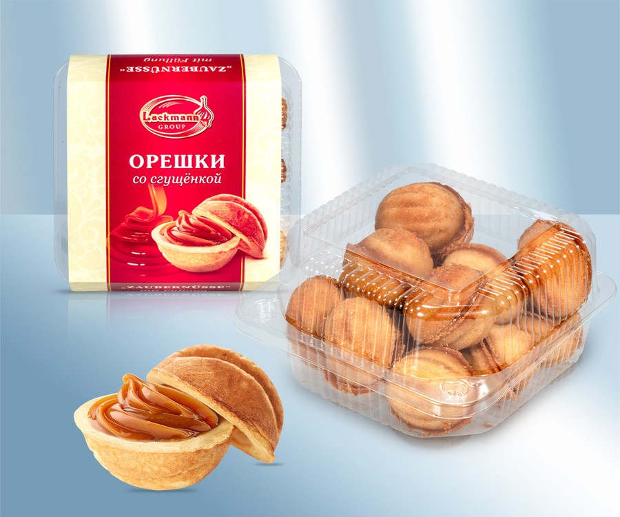 Печенье "Орешки" со сгущенкой 310г