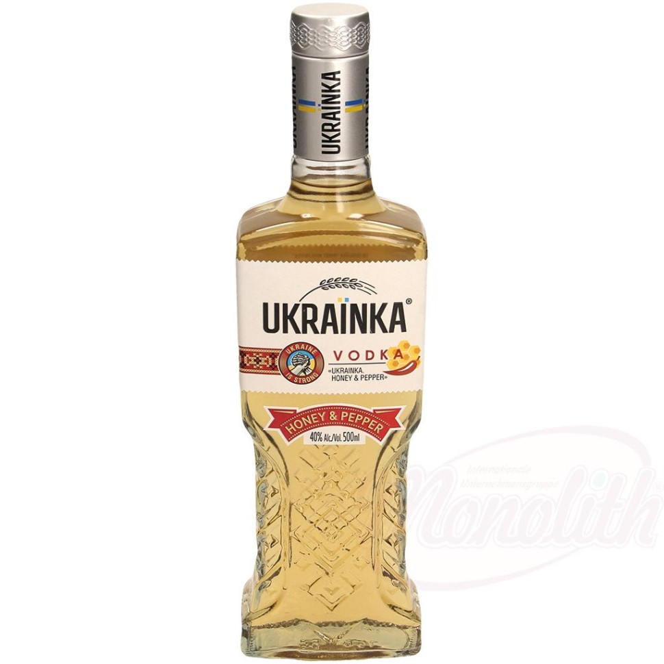 Водка медовая с перцем "Nemiroff - Honig und Peperoni" 40% алк.0,1г