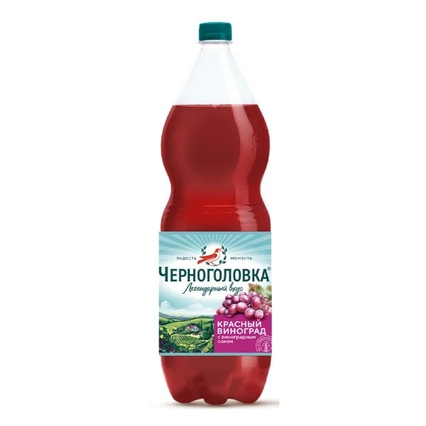 Refresco "Uva roja" Chernogolovka, 1,5l