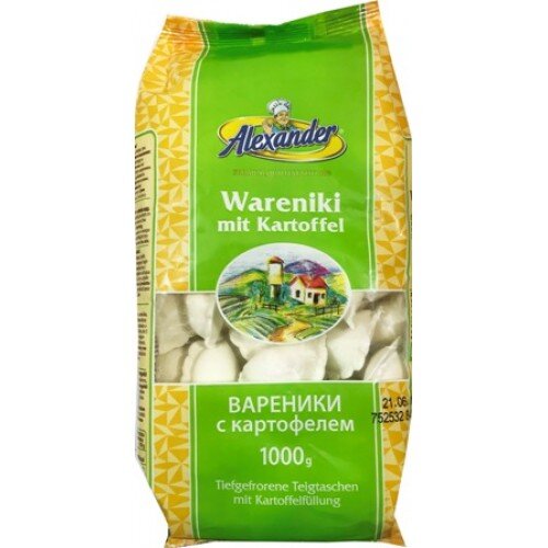 Vareniki con relleno de patata, 1000 g