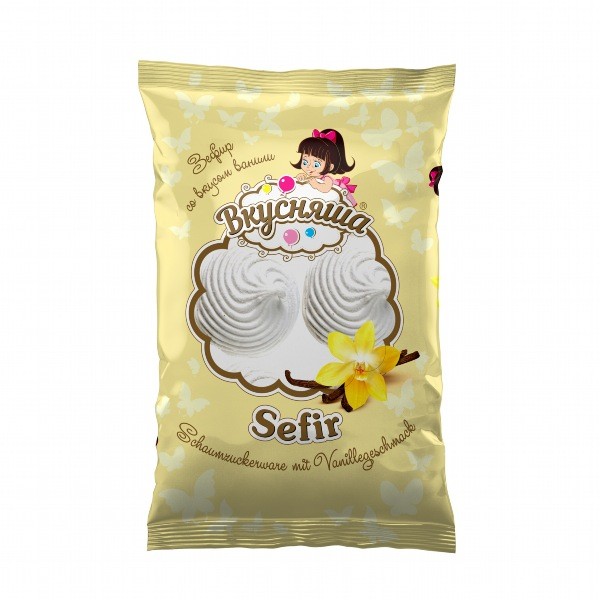 Зефир ванильный "Вкусняша" 350г