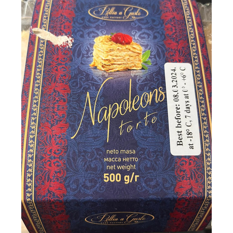 Торт Наполеон 500гр
