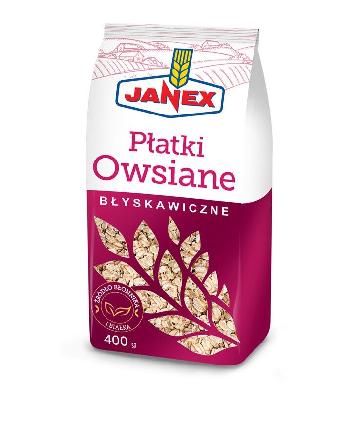  Овсянка быстрого приготовления Janex 400 г