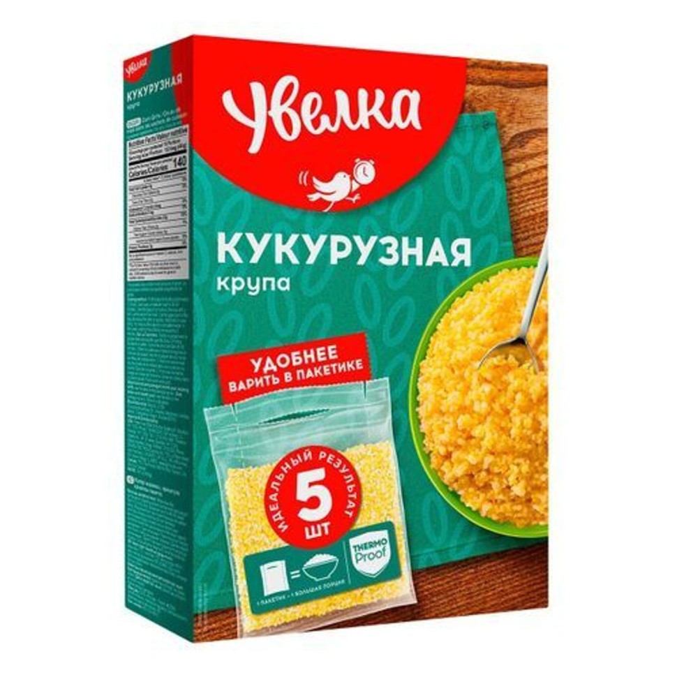 Крупа Увелка Кукурудзяна (80 г х 5 шт.)