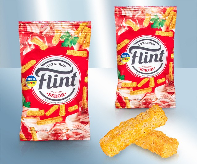 Crutones de pan de trigo con sabor a tocino 70g