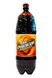 Bebida original rusa fermentada "Kvas Ochakovskiy", 1 l