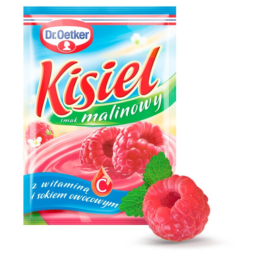 Кисіль малиновий "Dr.Oetker", 38 г