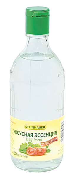 Уксусная эссенция 25% , 400 ml