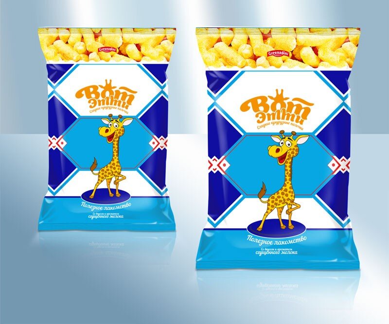 Palitos de maiz con sabor a leche condensada, 100 g