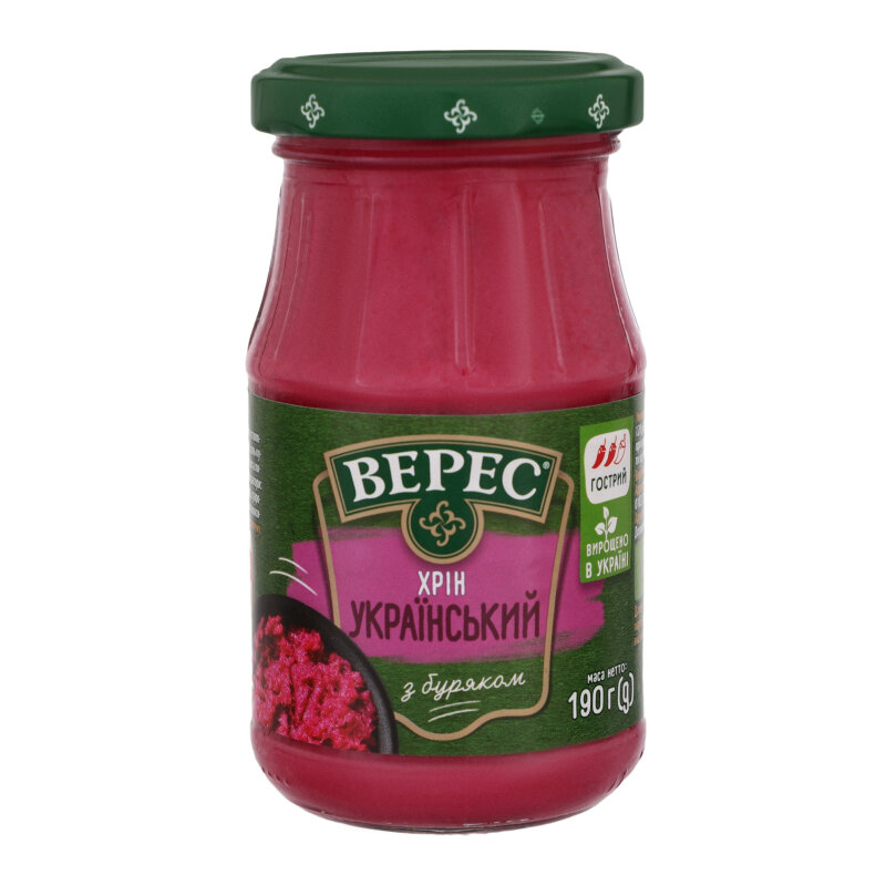 Comida russa. Raiz-forte, 190 g