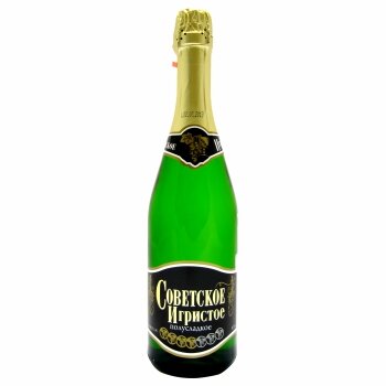 Vinho espumante branco meio amargo "Sovetskoe shampanskoe" 0,75 l