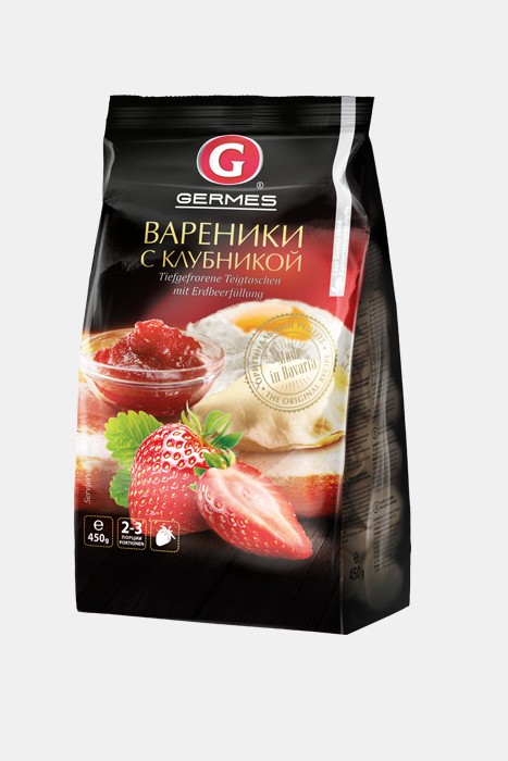 Vareniki com morangos 450 g