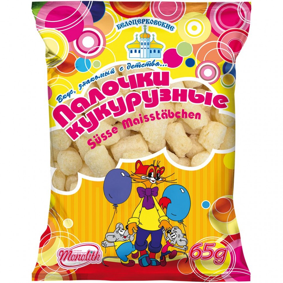 Палички кукурудзяні Білоцерківські 65г