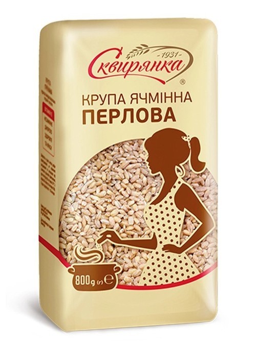 Крупа ячмінна, Перлова, Сквирянка, 800г 