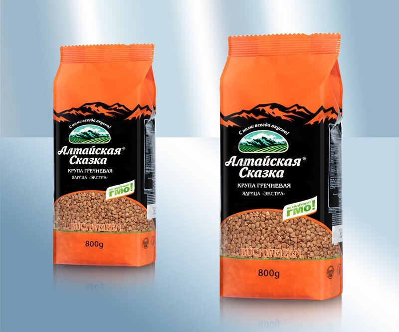 Крупа гречневая "Алтайская сказка", 800 г