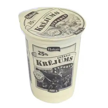 Сметана 25%, 200 г