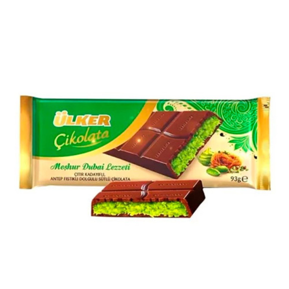 Chocolate Dubai Ulker Cicolata Meshur Dubai Lezzeti 93g