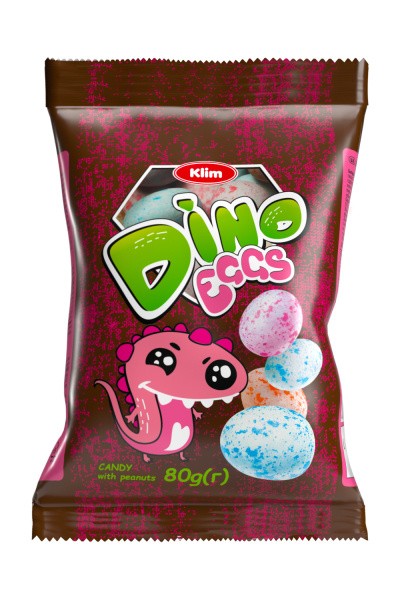 DROGETS Huevos de dinosaurio KLIM, 80 g